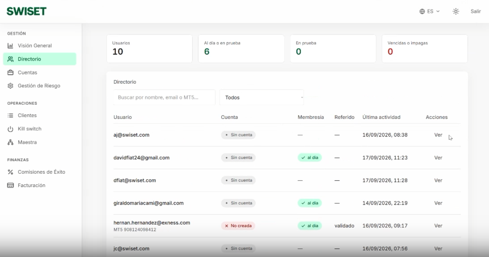 Manage members at scale